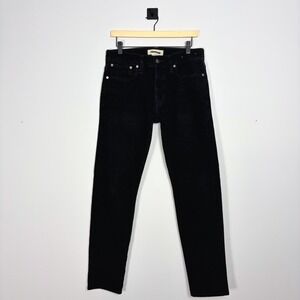 Madewell Mens Slim Black Jeans 30 x 32 Cotton Blend Denim Pants Casual Pants